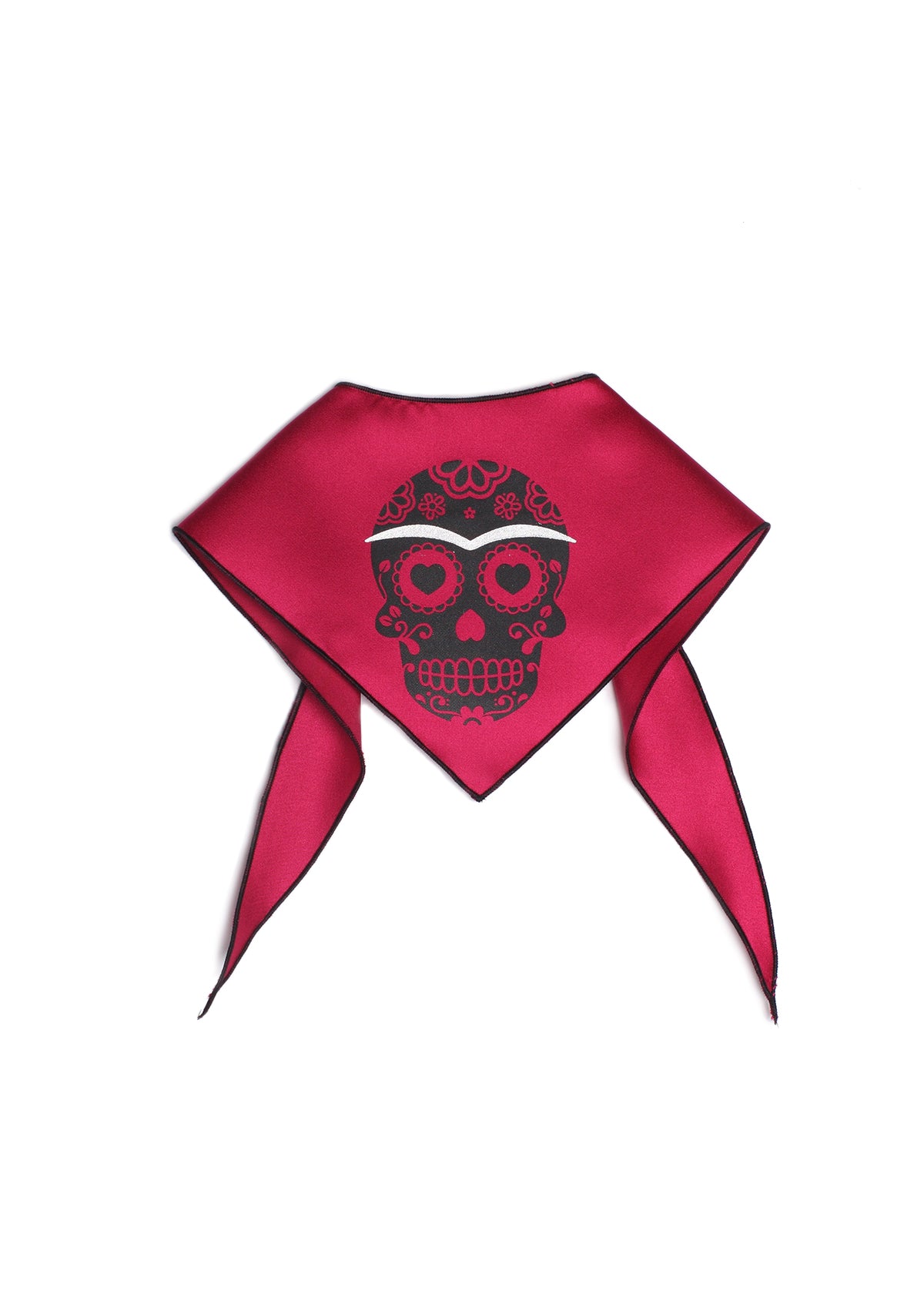 Day of the Dead Pink Skull Dog Bandana Dia de Los Muertos