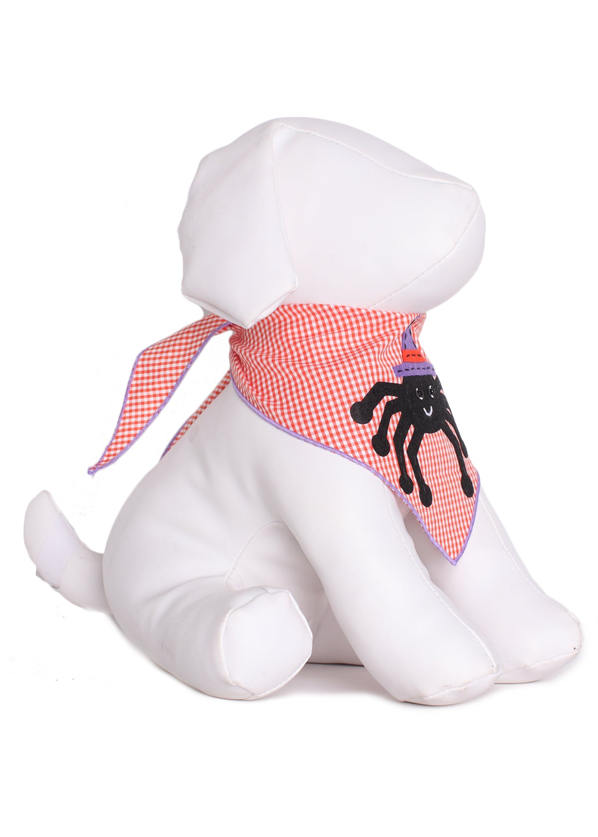 Spider Witch Dog Bandana Halloween Pet Dress-Up Accessory