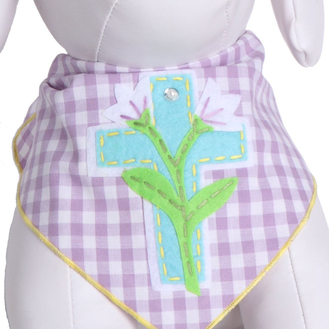 Cross With Lillies