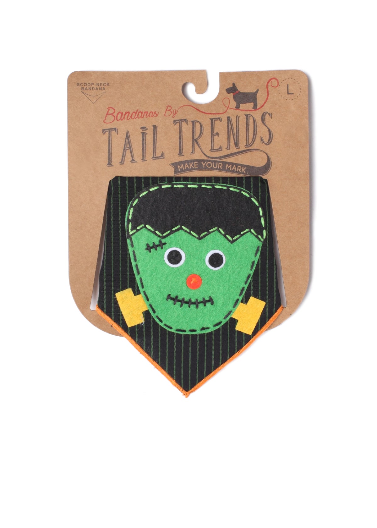 Frankenstein Halloween Dog Bandana Monster Pet Costume Accessory