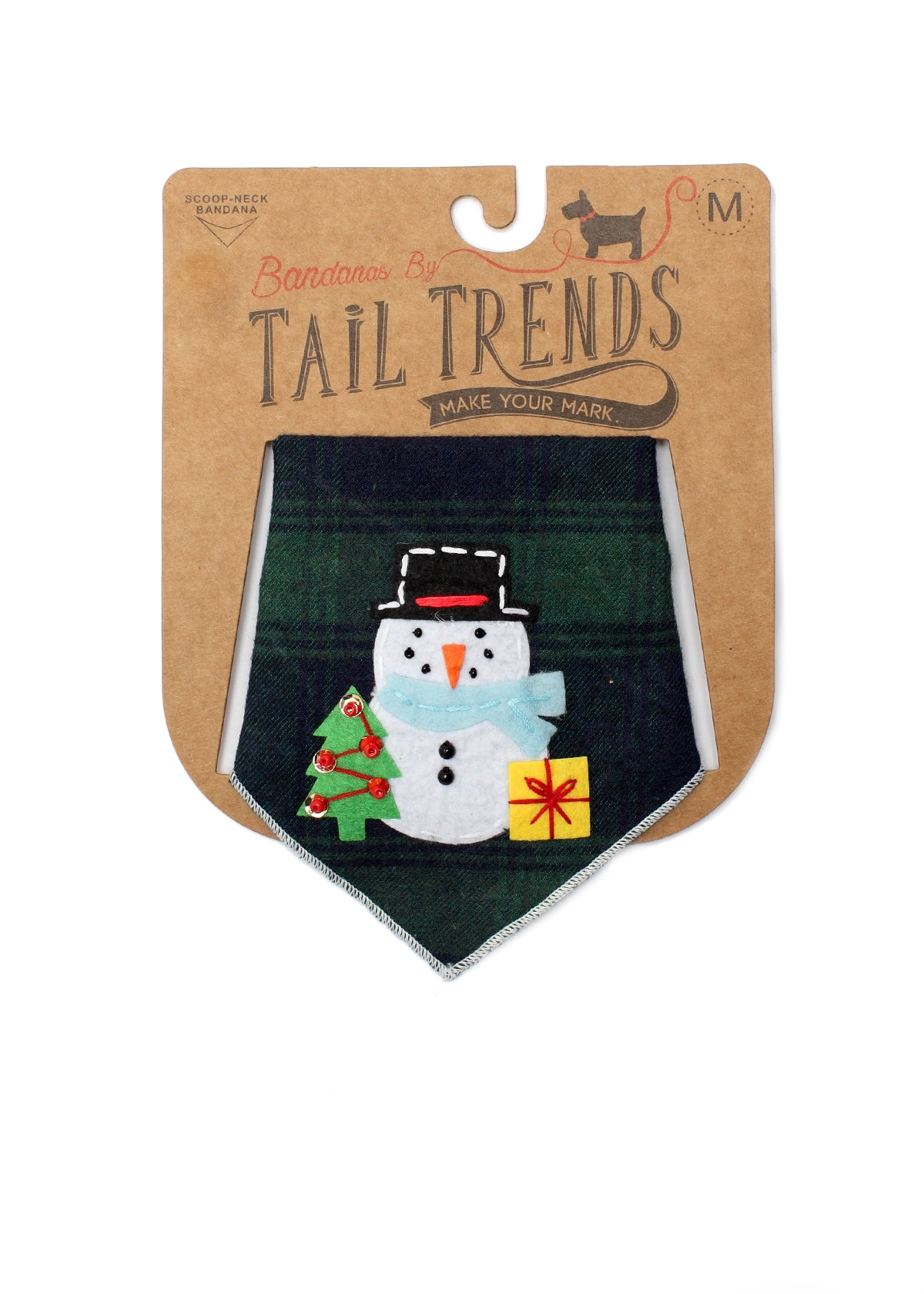 Snowman w/Gift & Tree