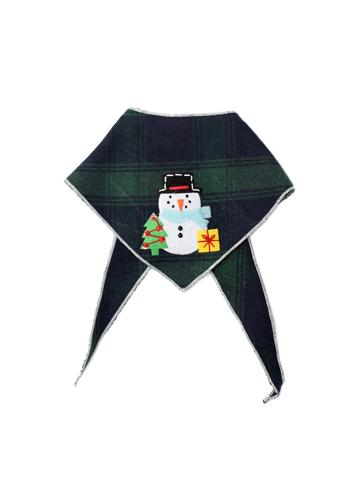 Snowman w/Gift & Tree