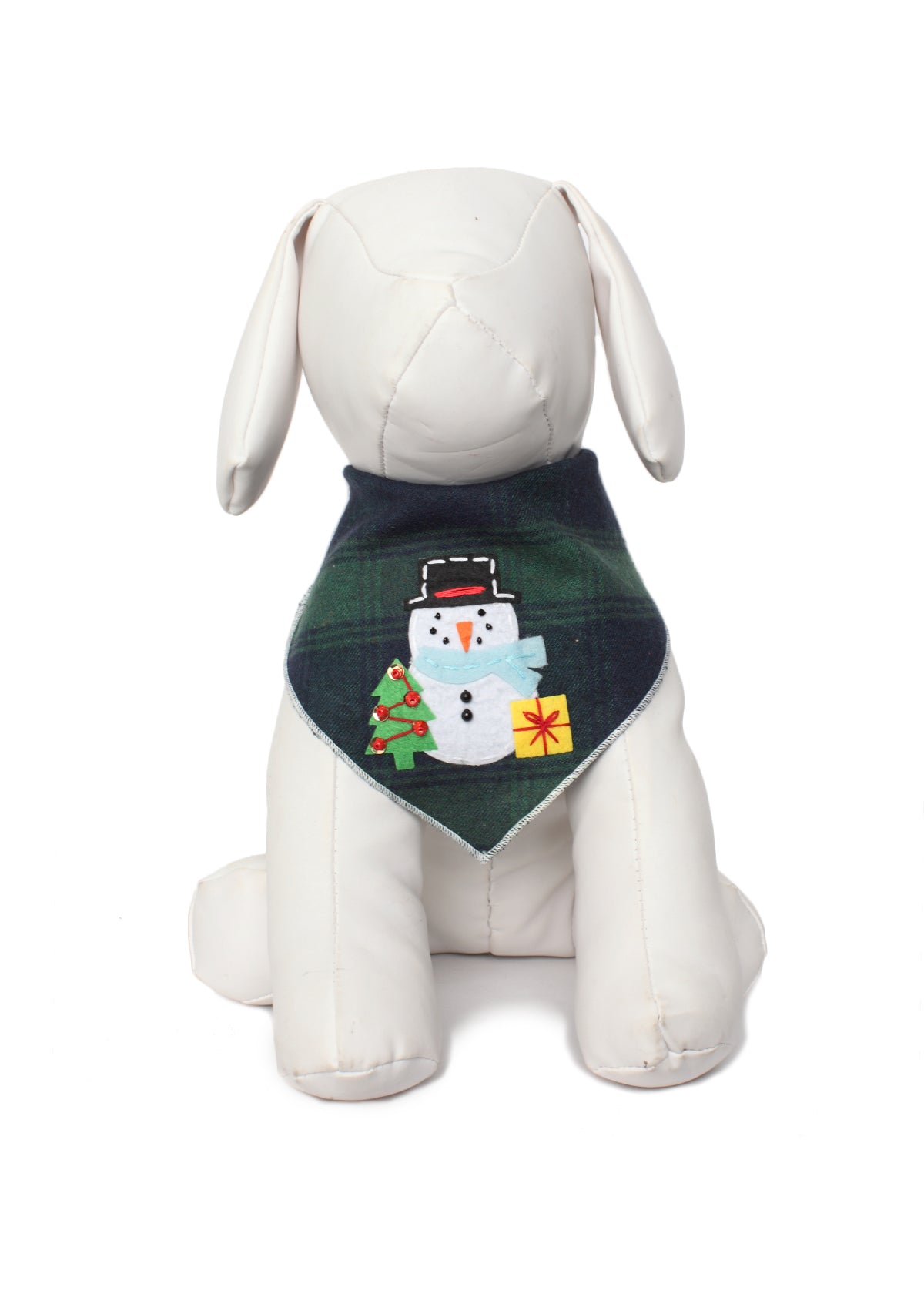 Snowman w/Gift & Tree
