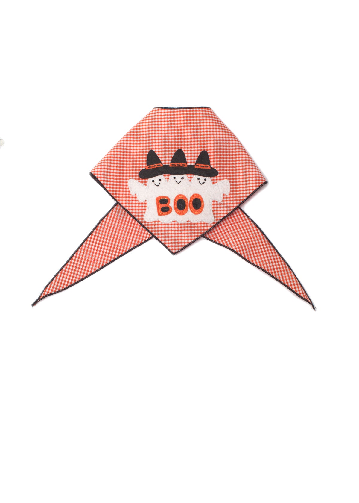 3 Ghosts Boo Dog Bandana Fun Halloween Pet Accessory