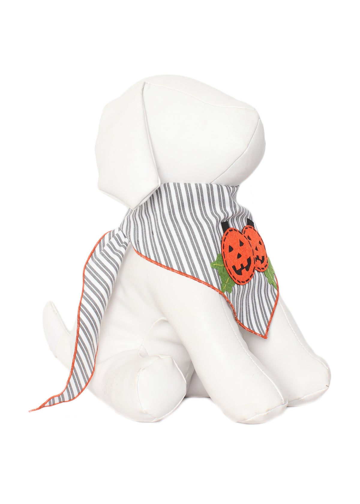 Striped Pumpkins Halloween Dog Bandana Fall Pet Outfit