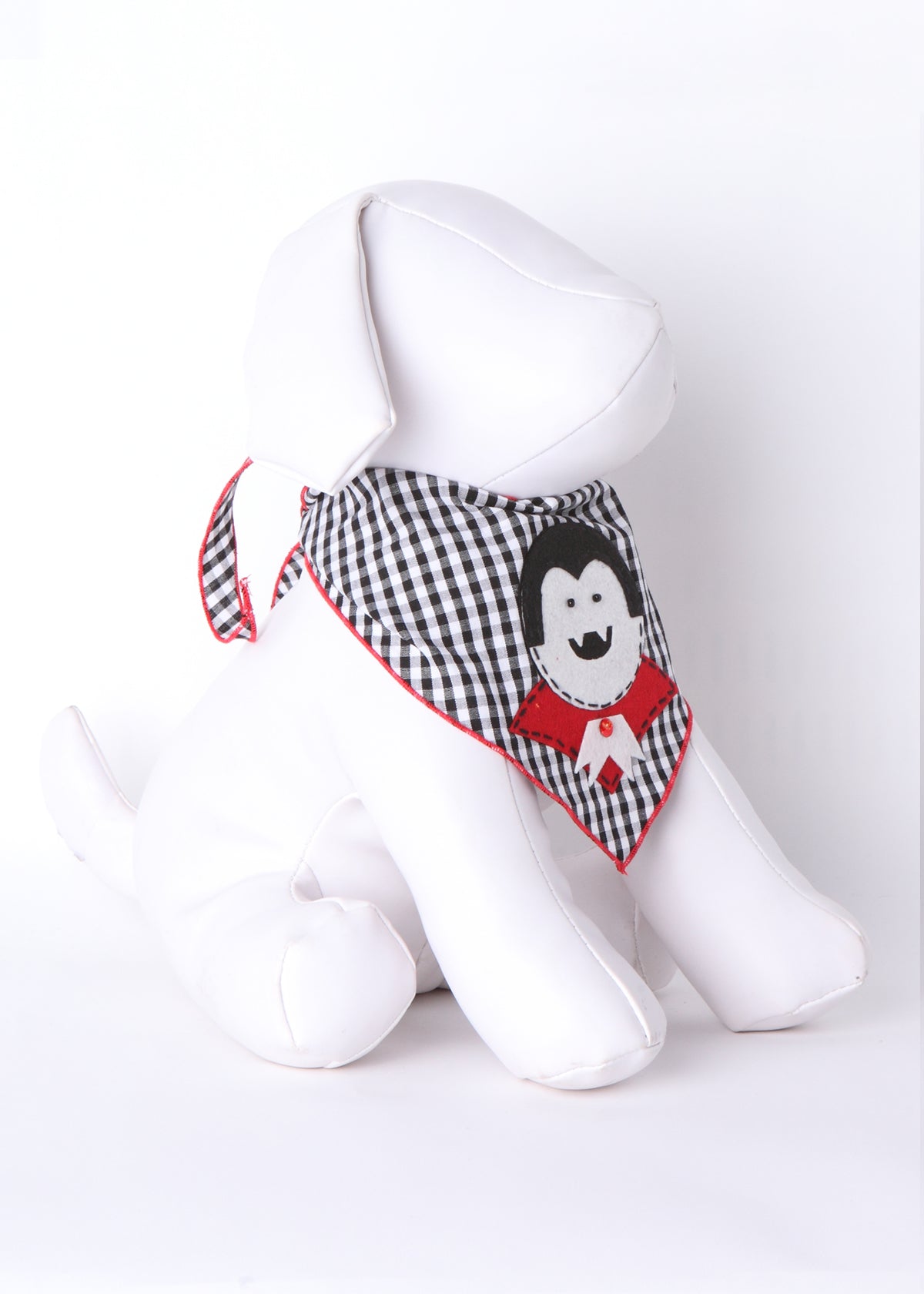 Count Dracula Halloween Dog Bandana Vampire Pet Scarf