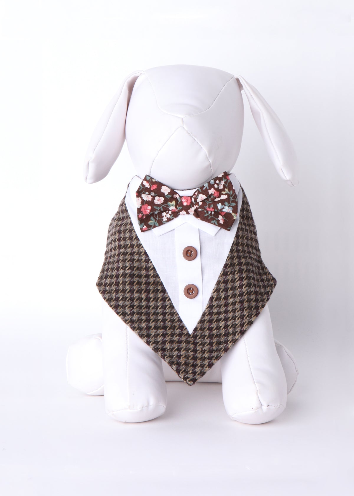 Tatoo Floral Bow Tie Formal Bandana