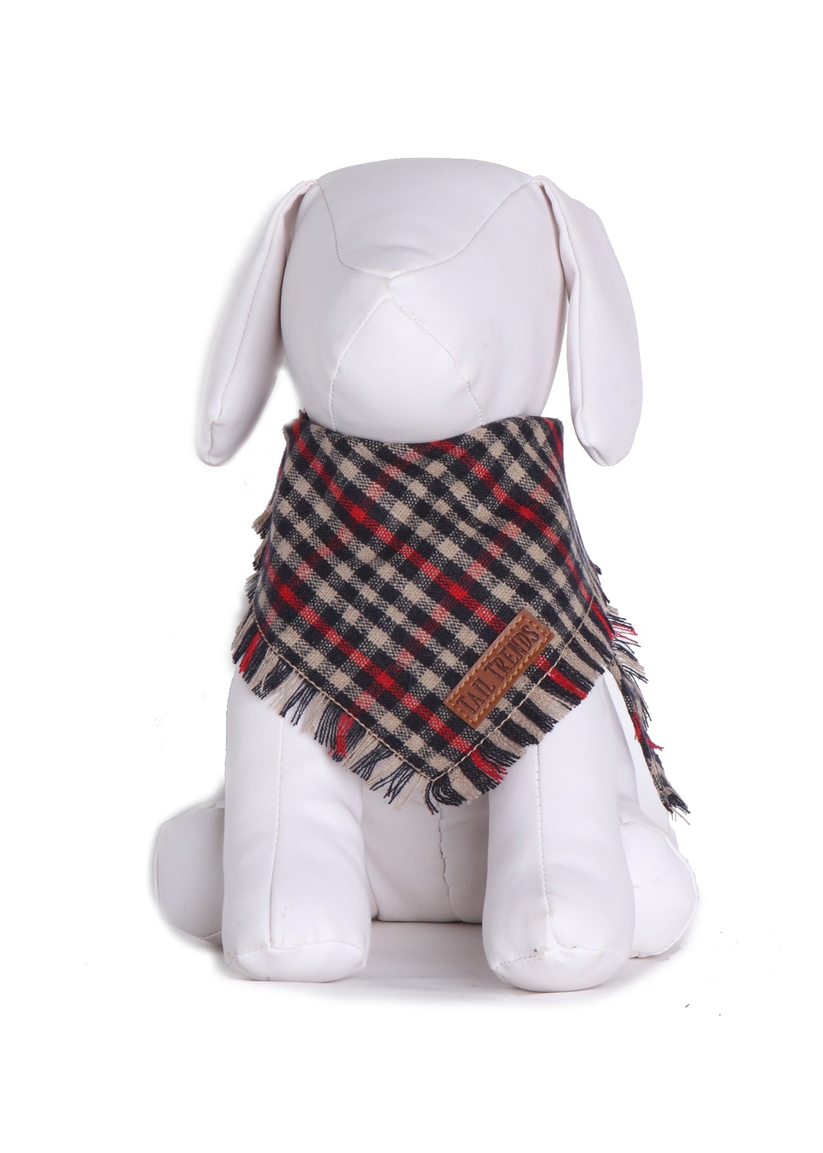 Red Plaid Frayed