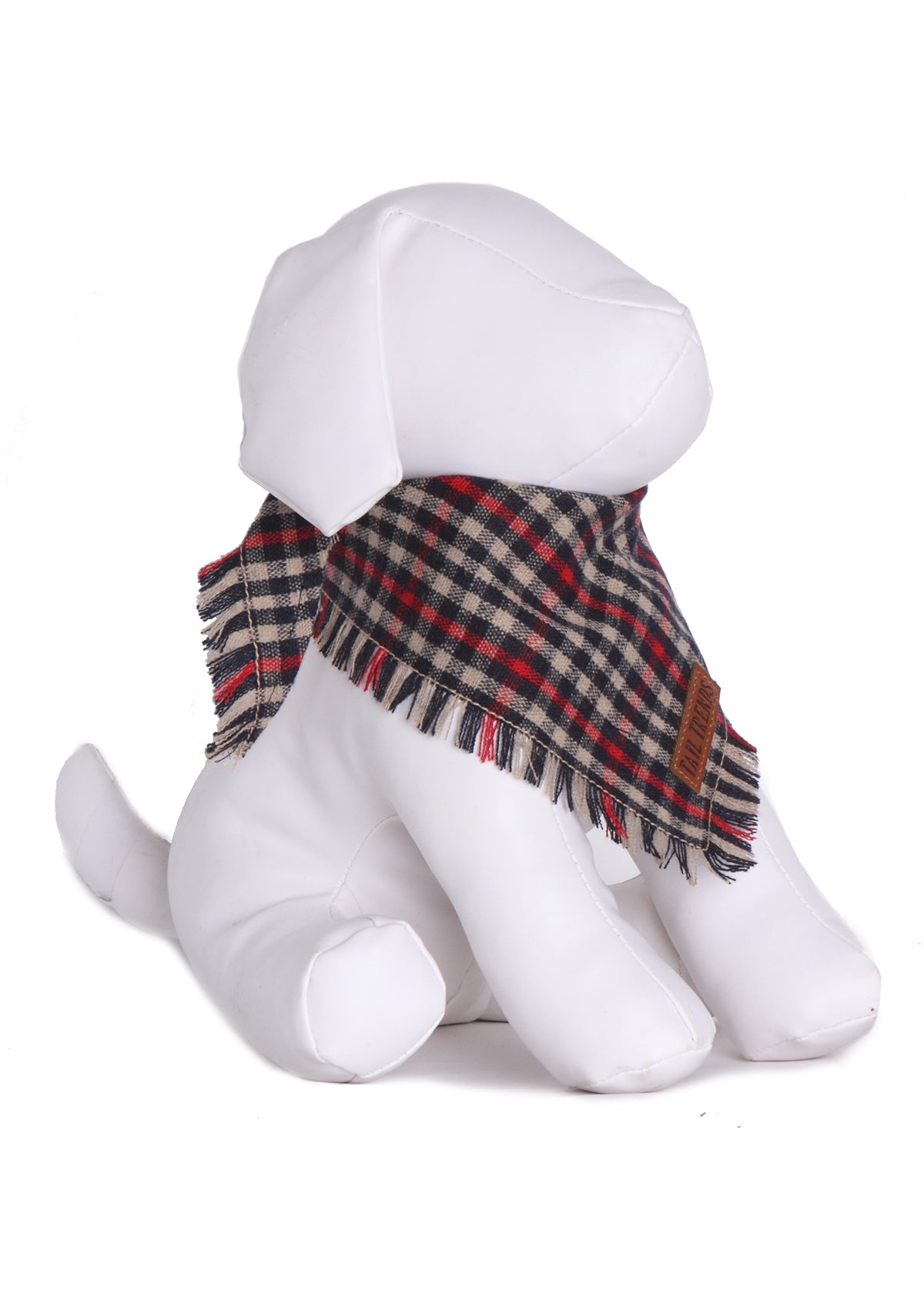 Red Plaid Frayed