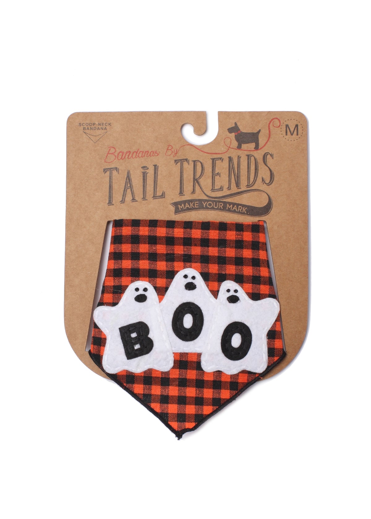 3 Ghosts Halloween Pet Bandana Cute Dog Costume Scarf