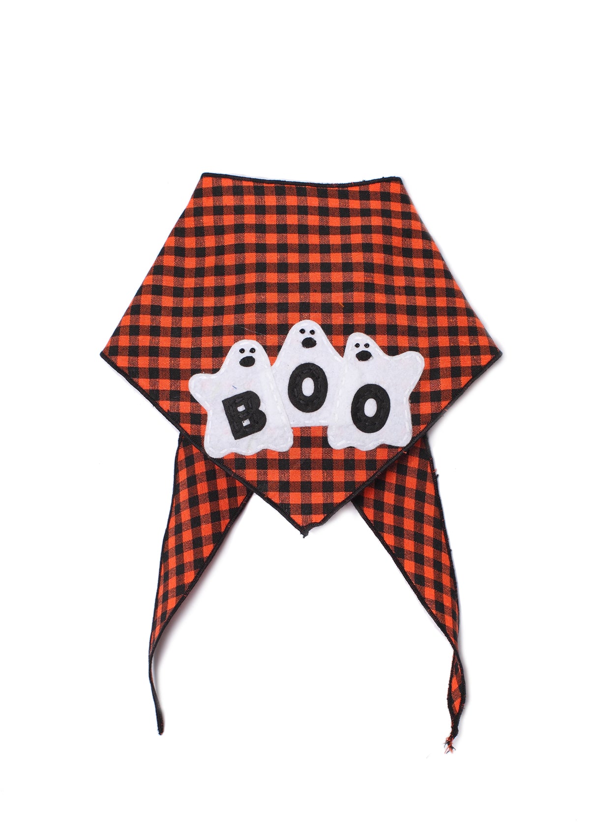 3 Ghosts Halloween Pet Bandana Cute Dog Costume Scarf