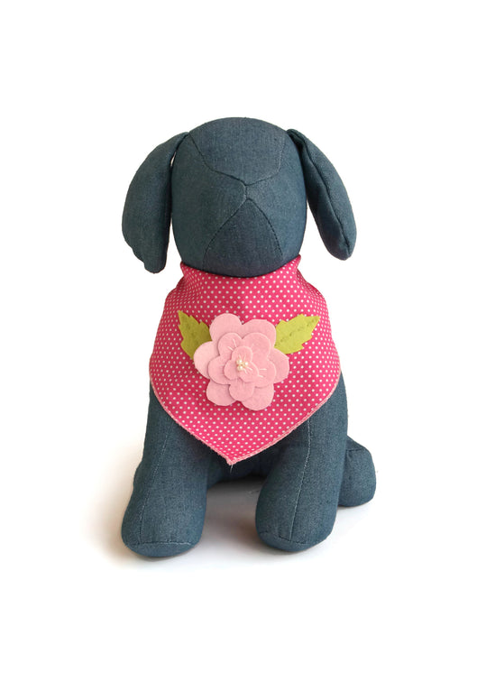 Pink Rose Bandana