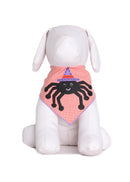 Spider Witch Dog Bandana Halloween Pet Dress-Up Accessory