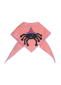 Spider Witch Dog Bandana Halloween Pet Dress-Up Accessory