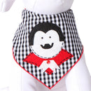 Count Dracula Halloween Dog Bandana Vampire Pet Scarf