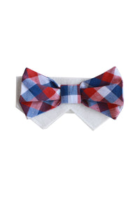 Wednesday- Red,White,Blue Bow Tie