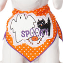 Spooky Friends Dog Bandana Halloween Pet Dress-Up Accessory