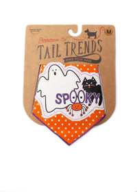 Spooky Friends Dog Bandana Halloween Pet Dress-Up Accessory