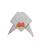 Striped Pumpkins Halloween Dog Bandana Fall Pet Outfit