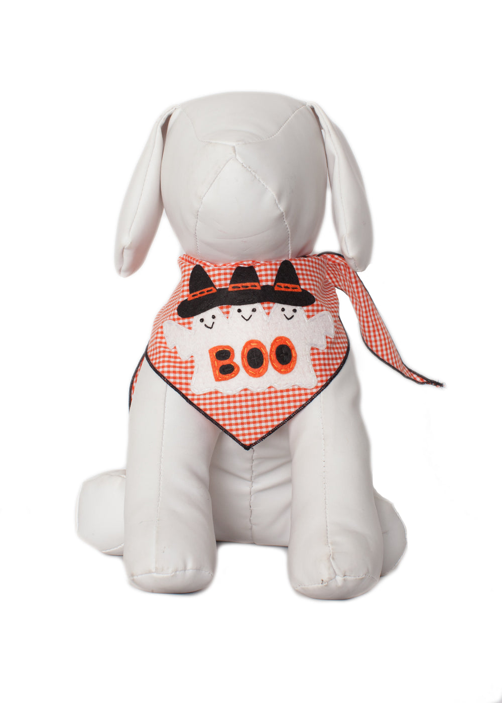 3 Ghosts Boo Dog Bandana Fun Halloween Pet Accessory