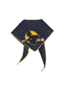 Yellow Moon Dog Bandana Halloween Night Pet Scarf