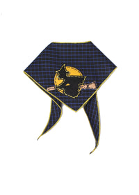 Yellow Moon Dog Bandana Halloween Night Pet Scarf