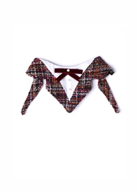 Vivian Formal Bandana With Velvet Bow