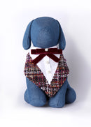 Vivian Formal Bandana With Velvet Bow