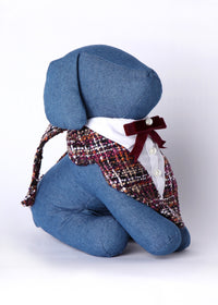 Vivian Formal Bandana With Velvet Bow