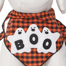 3 Ghosts Halloween Pet Bandana Cute Dog Costume Scarf