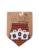 3 Ghosts Halloween Pet Bandana Cute Dog Costume Scarf