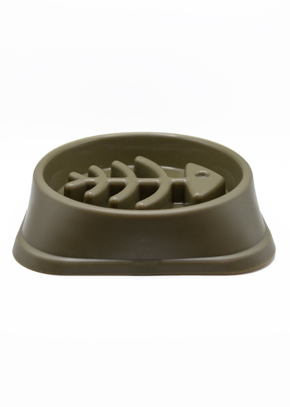 Green Fish Slow Feeder Bowl